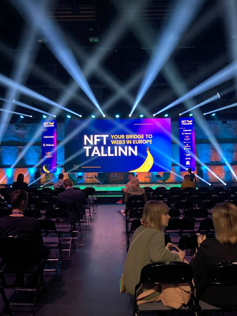 NFT Tallinn conference stage