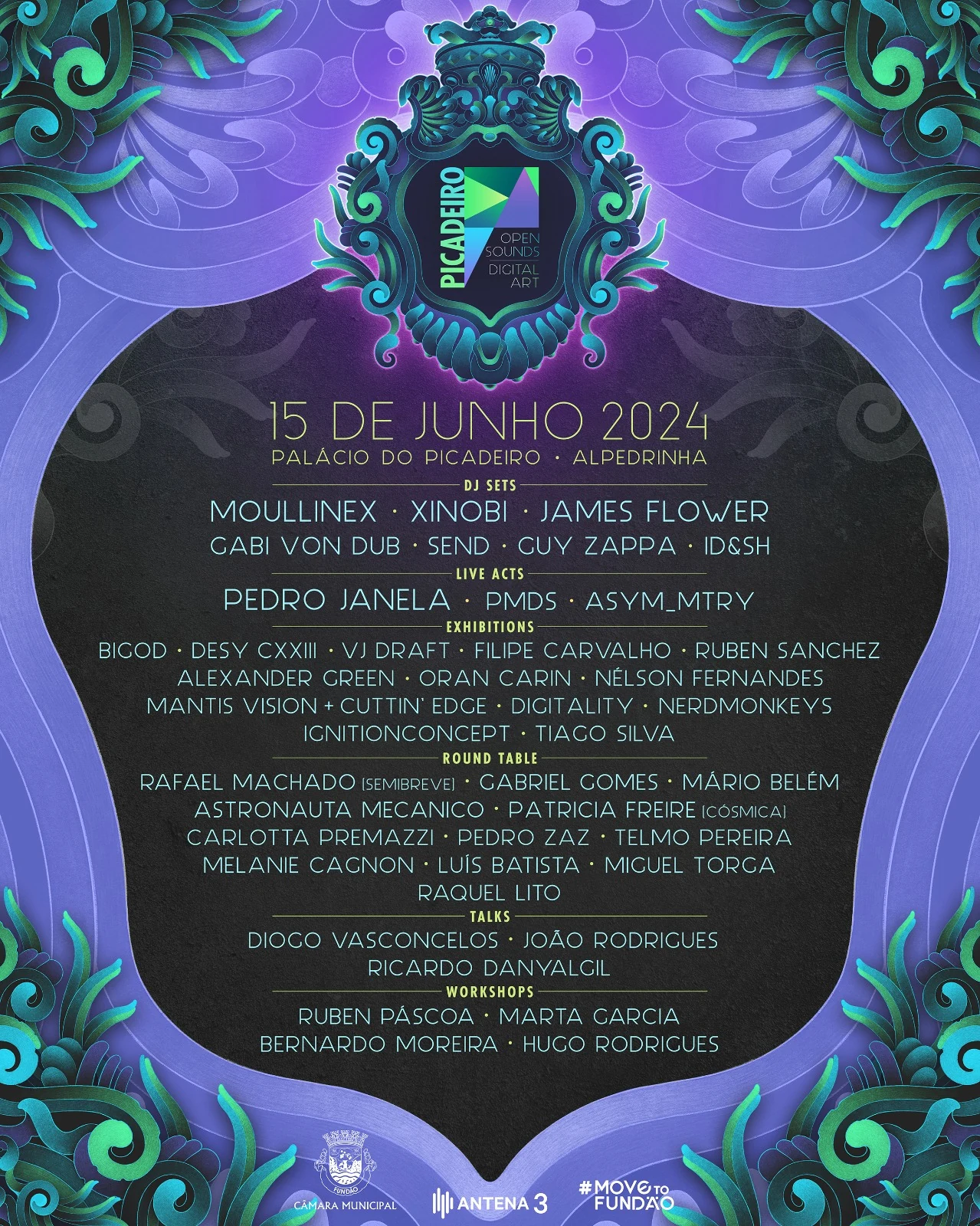Picadeiro OpenSounds 2024 official poster