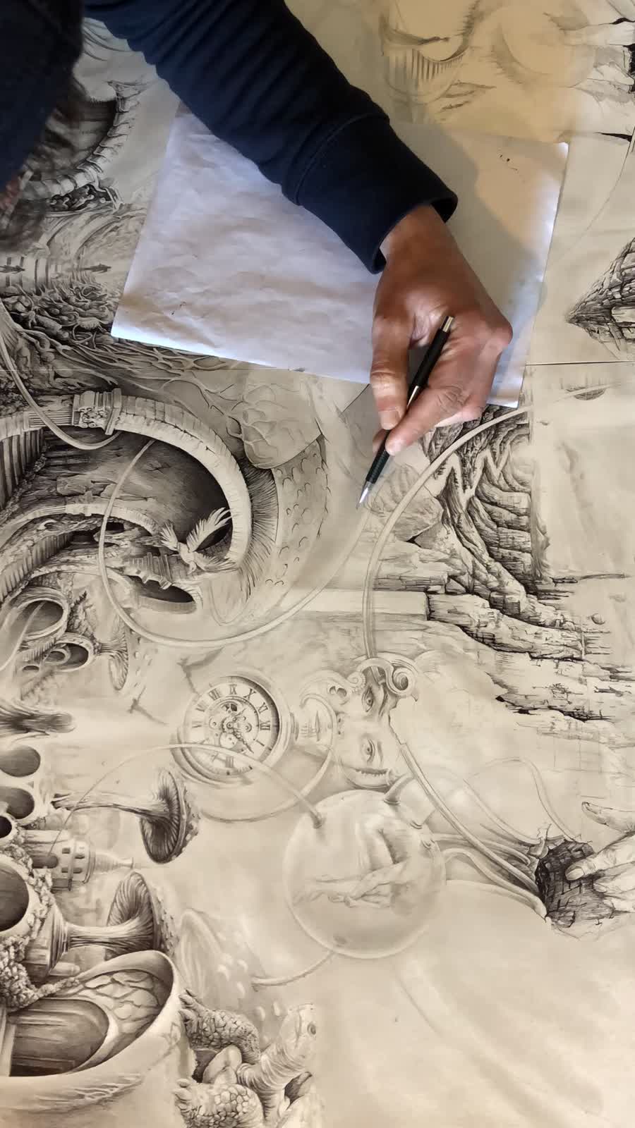 The Garden of Possible Futures process detail 4
